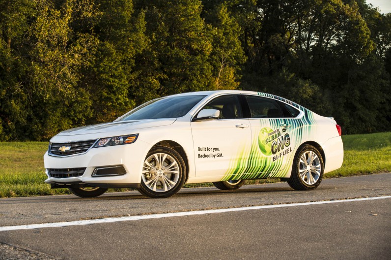 New Chevy Will Run On Natural Gas And Gasoline