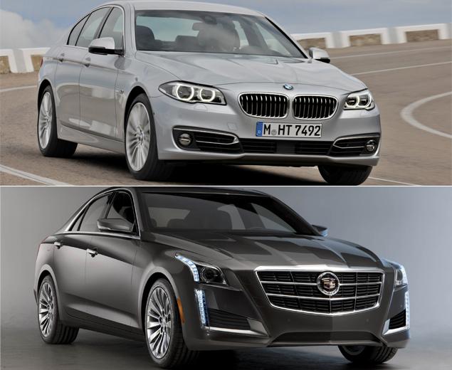 2014 BMW 528i vs. 2104 Cadillac CTS 2.0T: Cadillac goes for the German's …