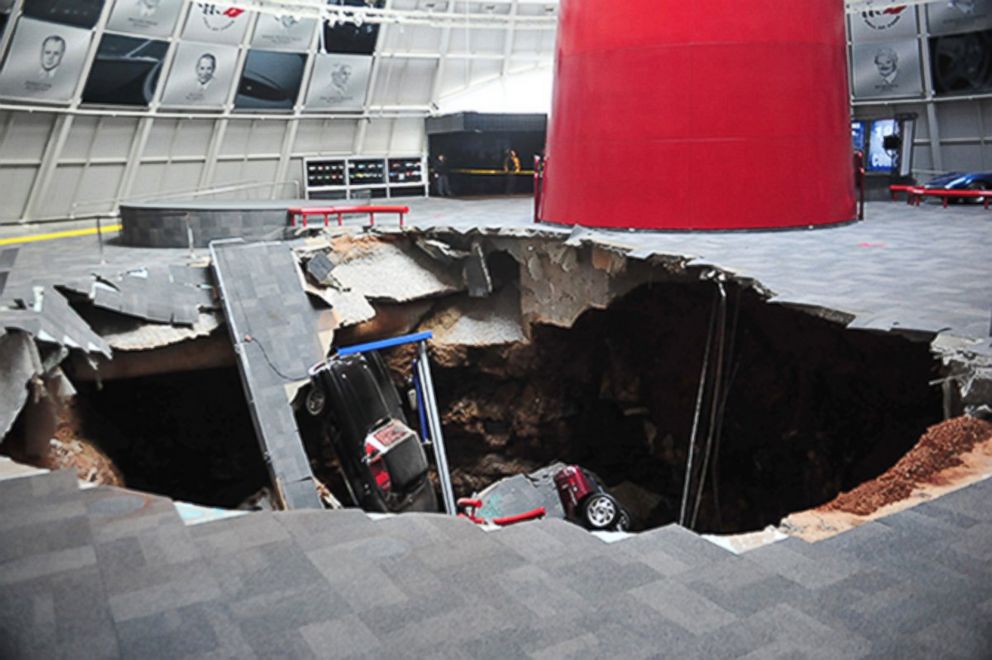 Chevrolet to Oversee Restoring of Sinkhole Corvettes
