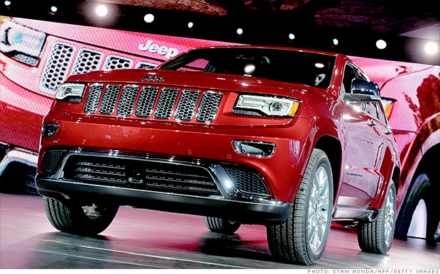 Chrysler recalling Jeep, Dodge SUVs for brakes