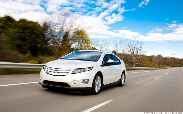 Chevy Volt is insurance group's Top Safety Pick