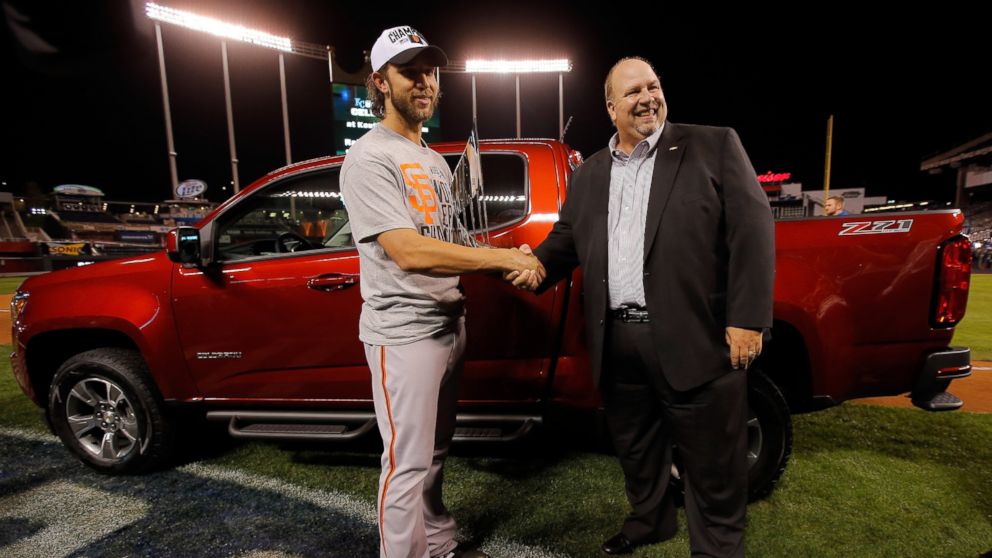 Madison Bumgarner Talks About the Awkward Chevy Guy, Missing Truck