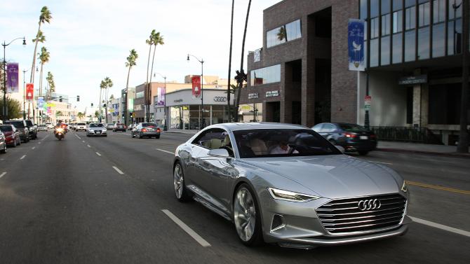 Driving the Audi Prologue, the ghost car of Audi's future