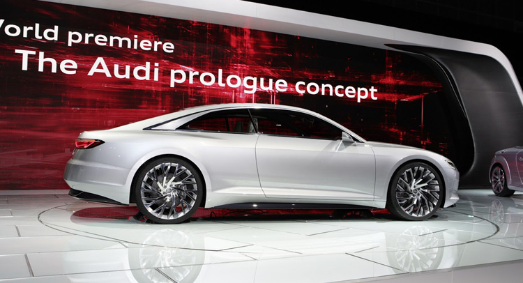 Audi Prologue concept car foreshadows a sultry, luxurious future