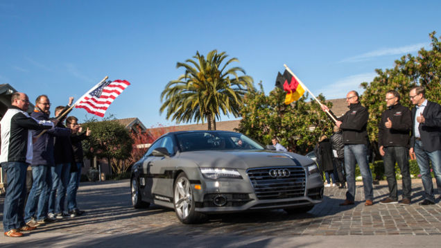 ​Audi Lets Its Self-Driving Car Loose On Trip From SF To Vegas