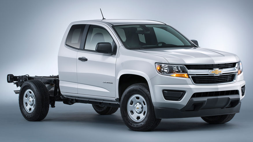 Chevy takes the wraps off Colorado cab chassis model