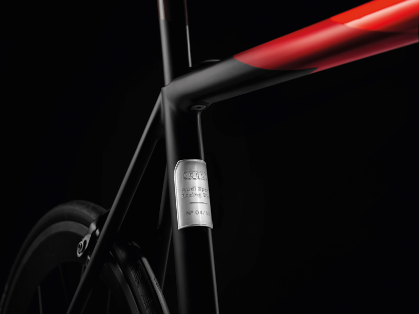 lightweight, carbon fiber AUDI sport racing bike limited to 50 models