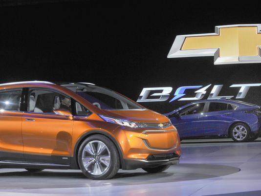 Chevy confirms Bolt EV name for new electric car