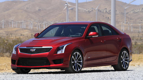 An athletic performance from Cadillac's new muscle car
