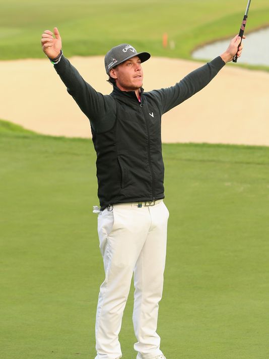 Broberg Wins BMW Masters Title in Playoff Over Reed
