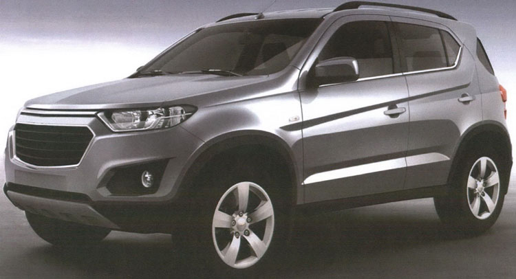 Next-Gen Chevrolet Niva Leaked Through Alleged Patent Images