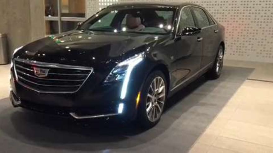 Cadillac re-enters luxury competition with CT6 sedan