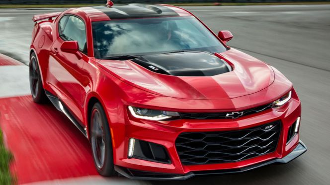The 2017 Chevrolet Camaro ZL1 flexes a lot of muscle