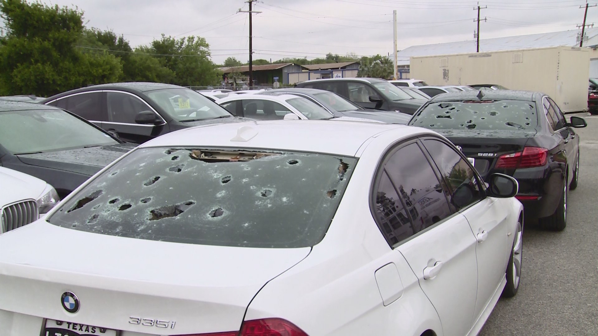 Millions in damages at local BMW dealership after hail storm